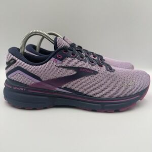 Brooks Ghost 15 Running Shoes Women's Size 9 B Purple Sneakers 1203801B592